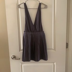 Grey Forever 21 mini dress perfect for special occasions
